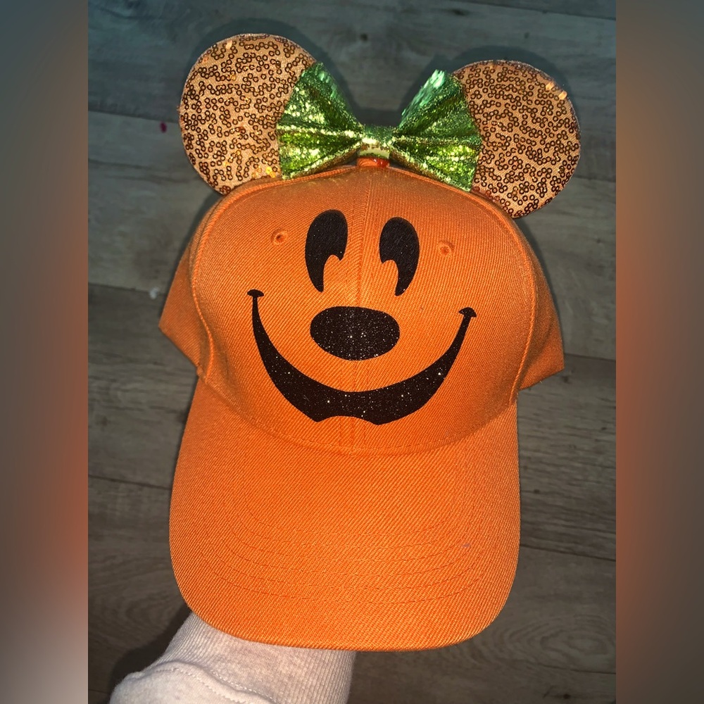 Orange Pumpkin Costume Hat